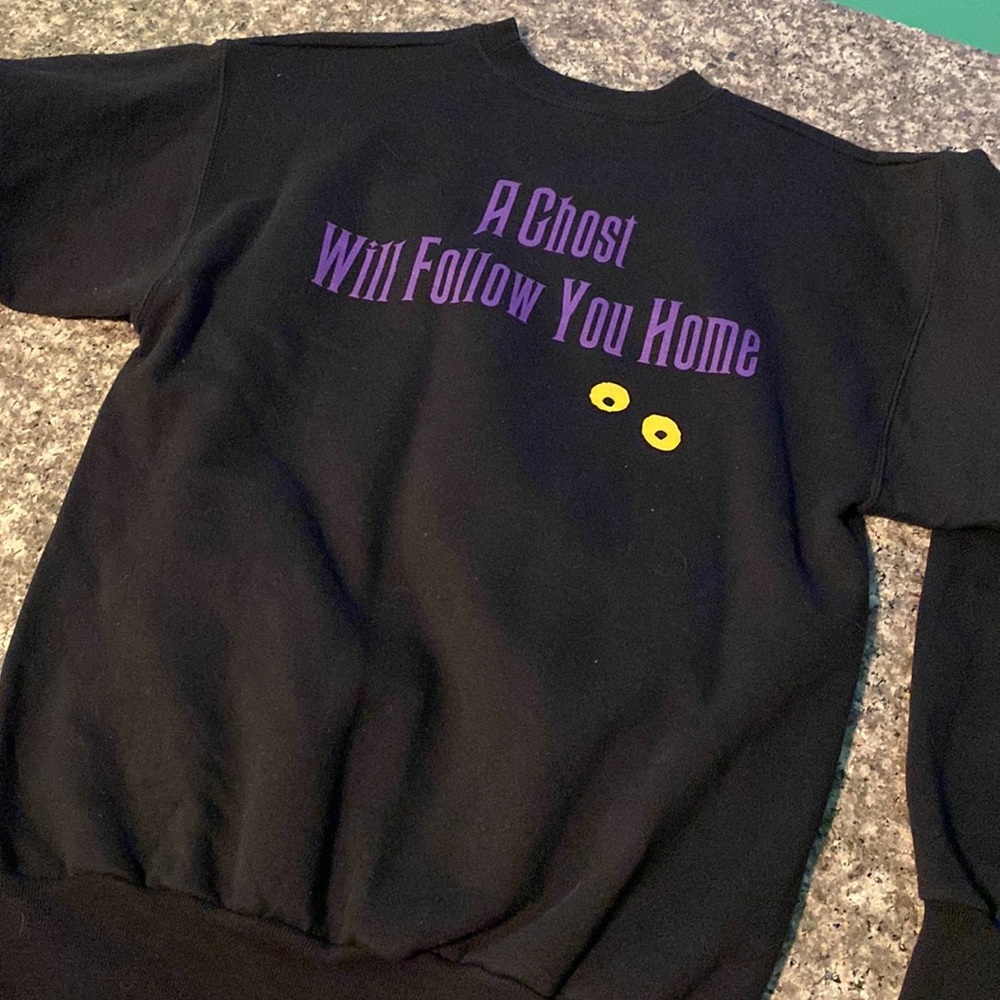 Disney Black Haunted Mansion Sweatshirt - Picture 3 of 5